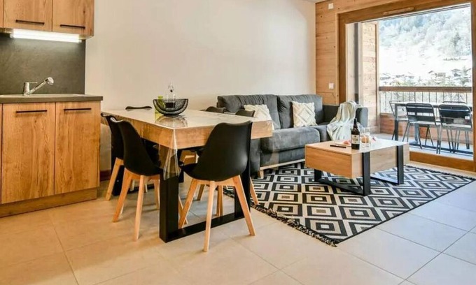Le Chinaillon Apartment | Les Cristaux A202 New apartment at the foot of the slopes