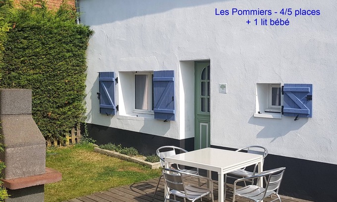 Nesles House | Les Gîtes du Verger: "Les Pommiers" near Hardelot