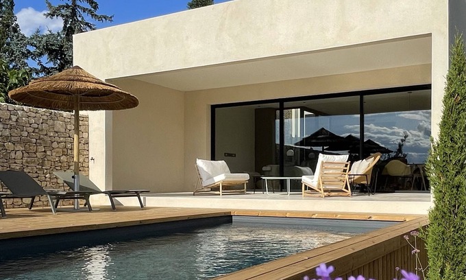 Pujaut Villa | Les Loges en Provence - Villa Contemporelle