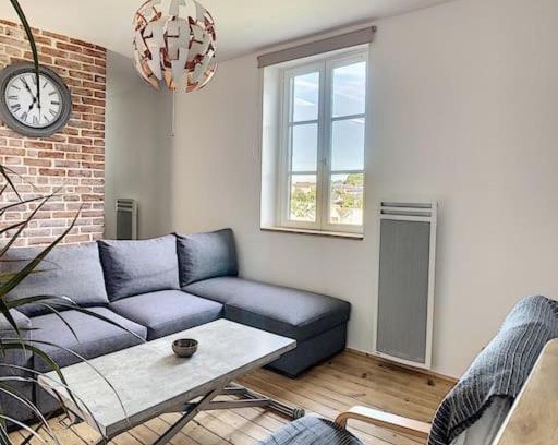 Honfleur Apartment | Les Mouettes. Appart Honfleur 4 personnes vue pont de Normandie