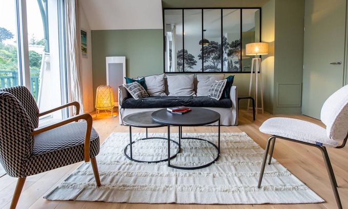 Sables-d'Or-les-Pins Apartment | Les pins #307 - Appt 4p proche de la plage