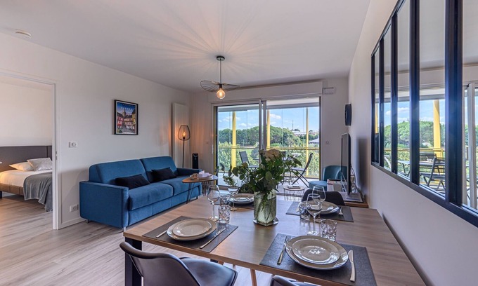 Vannes Apartment | Les rives de la Marle - Appt avec parking couvert