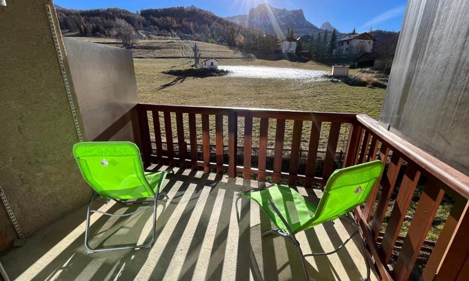 Le Sauze Apartment | Les Sources appartement T2