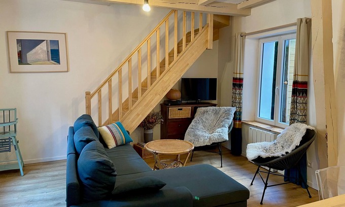 Le Treport House | Les Templiers - maison avec cour à 20 m du port - Le Tréport