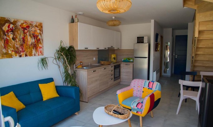 Saint-Vincent-sur-Jard House | Les TERRASSES de BELLA VISTA(b) Belle maison bord de mer