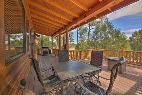 Torreon House | Less Than 4 Mi to Fool Hollow Lake Cabin with Tranquil Deck