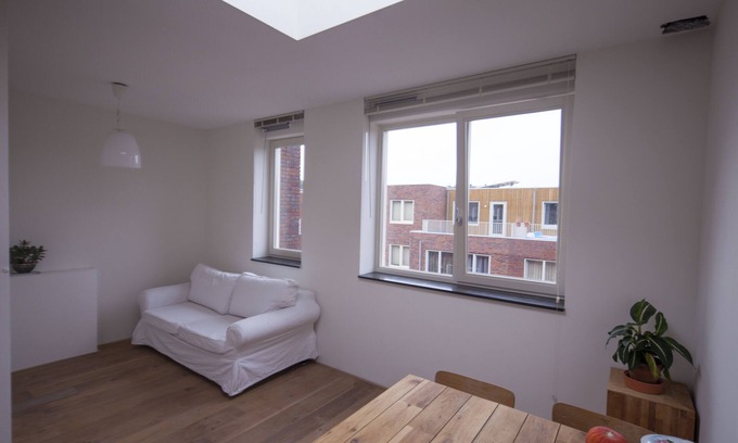 Nieuw-West Apartment | Light 45m2 quit, new, entire top floor apartment.