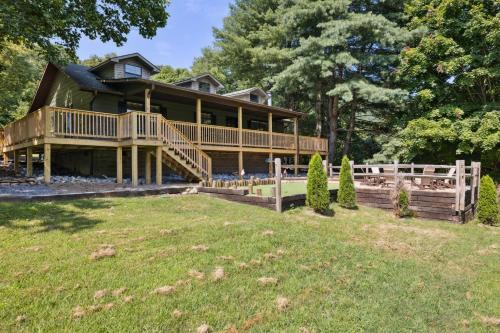 Sevierville House | Little Mountain Cabin - 3-Bedroom Retreat with Hot Tub, Fire Pit, Games, and Serene Nature Views