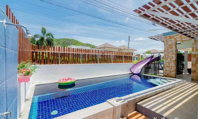 Hua Hin Villa | Little4 Hua-Hin Private Poolvilla just from beach 3kms.npool size 4*8M . n