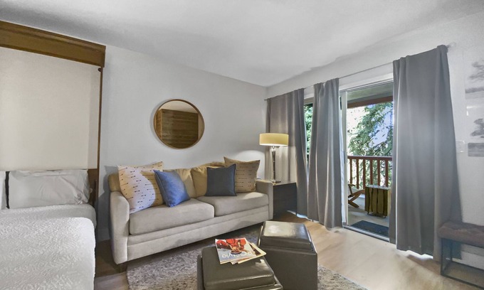 North Park City Apartment | Local's Favorite Ski-In Ski-Out Snowflower Studio with Pool, Hot Tub, and Gym!17