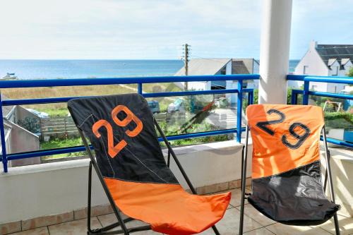 Treffiagat Apartment | LocaLise - C02 - Vue mer - Balcon - Plage juste à côté - Centre et port à pied - Wifi inclus - Draps inclus - Animaux bienvenus