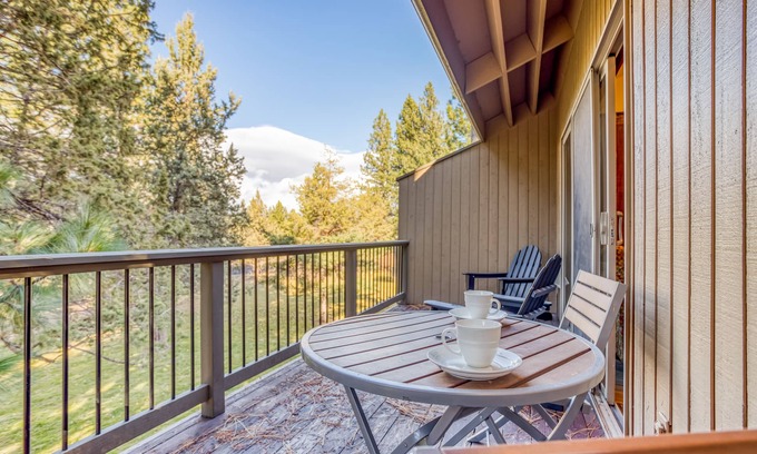 Century West Condo | Location and Privacy in Upper-Level Condo with Mt. Bachelor Village Amenities!