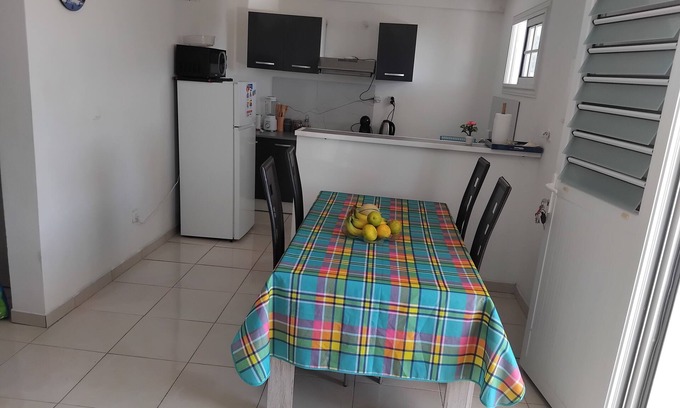 Riviere-Pilote Villa | Location saisonnière d'un T3 meublé à 5 mns du bourg de rivière pilote