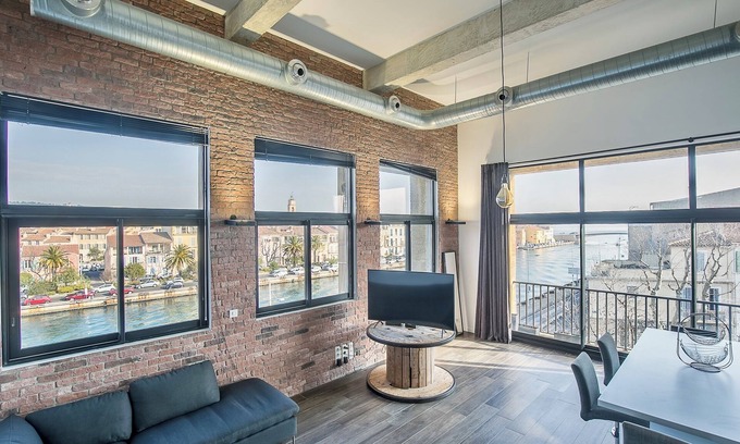 Martigues Apartment | Loft 120m2 air-conditioned panoramic view