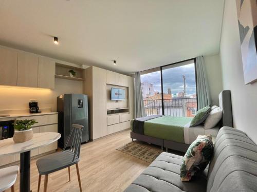 Bogota Apartment | Loft in Corferias I Gym I Cowork I Terrace I Fun