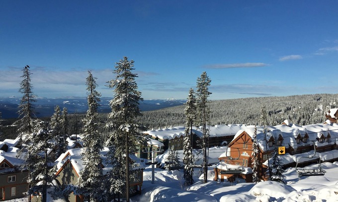 Big White Ski Resort Condo | Loft in the village with best Ski-In Ski-Out on the mountain.