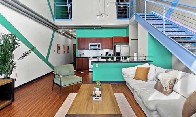 Atlantic Station Area Apartment | Loft-Style 2BR near Midtown Atlanta