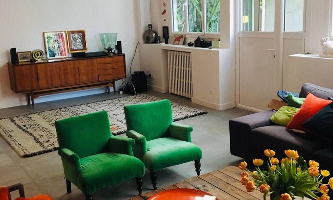 Montrouge House | Loft with two terraces and sauna 10 minutes from Paris.