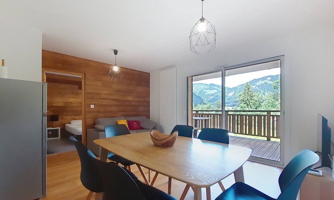 Chatel Apartment | Loges de Célestin LTB103 NATURE & MOUNTAIN 4 Pers