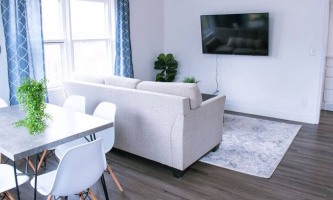 Liberty Wells Apartment | Long Stays Welcome! Bright 2 Bed, has W/D