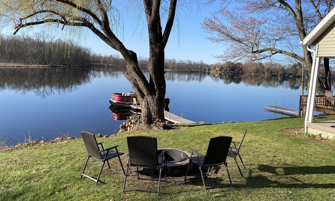 Sand Creek Cabin | Loon Landing - A Quiet Northwoods Cabin on Chain Lake - New Auburn, WI