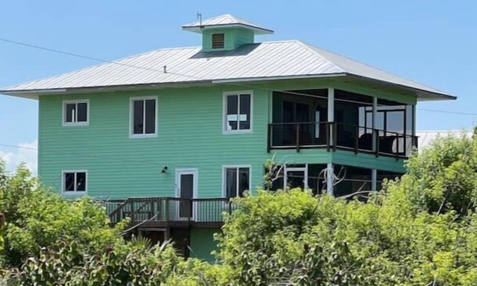 Placida House | Lost Key: Large gulf-view family-friendly home! Short walk to the beach!