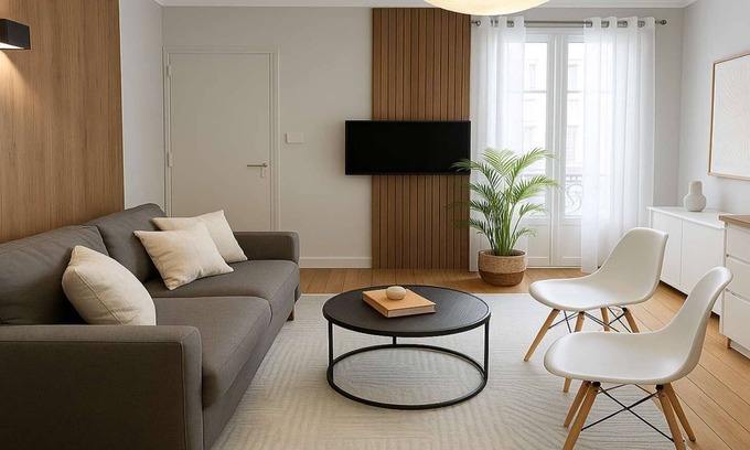 Quartier Sainte-Avoye Apartment | Louvre museum - Apartment for 4 with lift