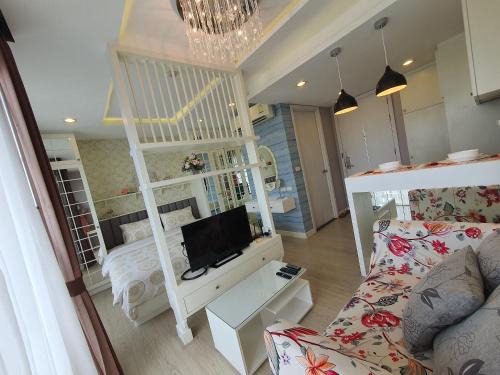Saen Suk Apartment | Love & Relax Balcony near WON Beach