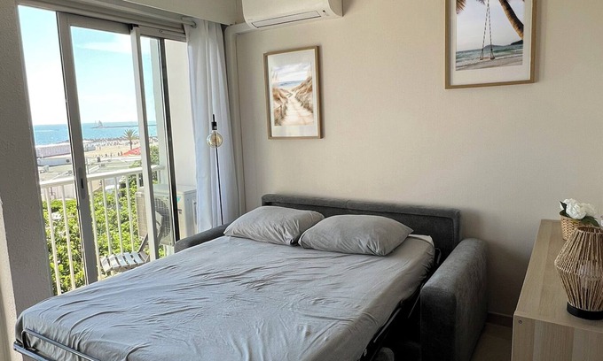 La Grande-Motte Apartment | Lovely 3,4-person studio, a stone's throw from the beach