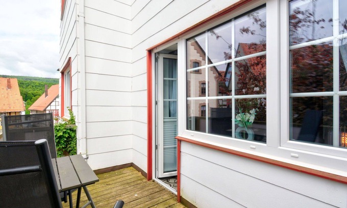 Schieder-Schwalenberg Apartment | Lovely apartment for 4 guests with WIFI, TV, terrace and pets allowed