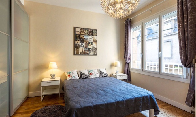 Ille-et-Vilaine Apartment | Lovely apartment for 5 guests with TV