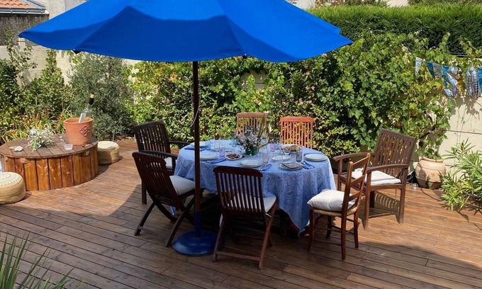 Saint-Brevin-les-Pins Villa | Lovely Fully Equipped Family House, Four Bedroom, 300m from Beach