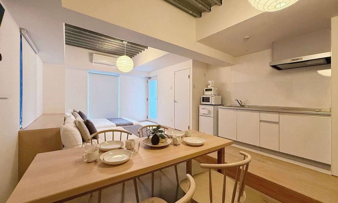 Hiroshima City Centre Apartment | Lovely Studio for 6 Ppl with Very Good Location