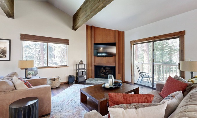 Incline Village House | Lovely townhome with fireplace & balcony - walk to the Hyatt Regency Resort