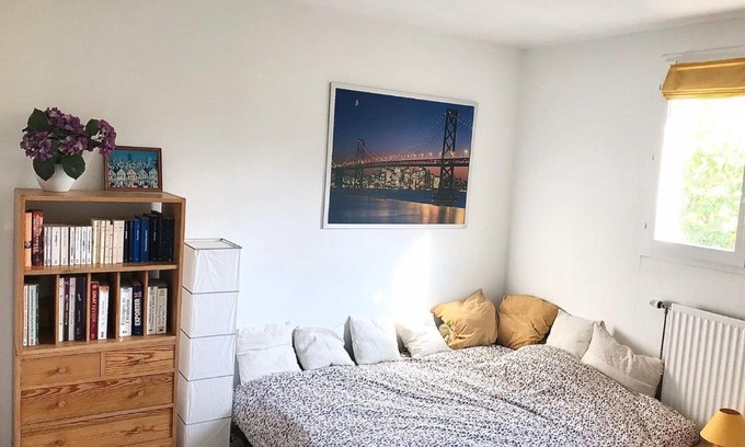 Vaureal House | Lumineuse chambre privée au cœur du golf de Cergy-Vauréal