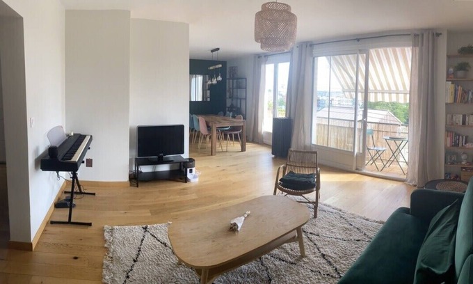 Tortiere Apartment | Luminous 85m² with garden