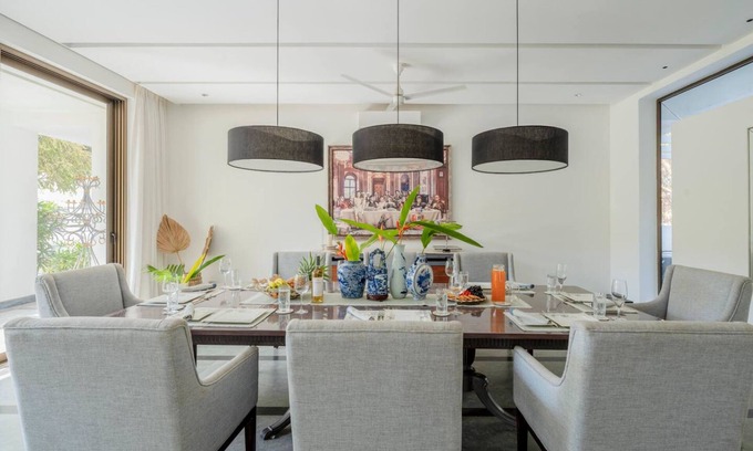 Nerul Villa | Lux 4bhk w Elevated Pool 3km to Beach Lazy Duck