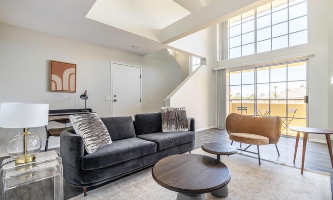 Beverly Grove Apartment | Lux West Hollywood 2BR, near shops + Beverly Center, by Blueground