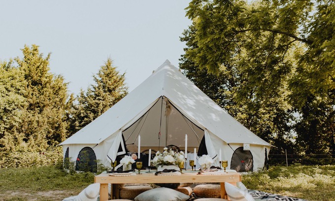 Kansas City RV Rental | Luxe Glamping Suite Sleeps Six /Perfect For Groups