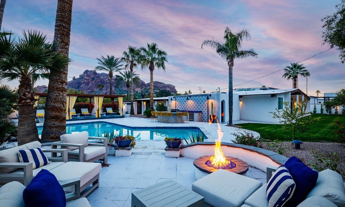 Marion Estates House | Luxe Private Retreat w/Pool & Camelback MTN Views near Biltmore, PV, Arcadia