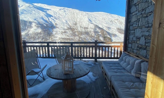 Le Bettaix Ski Chalet | Luxueux Chalet Familial Pied des Pistes Les Ménuires