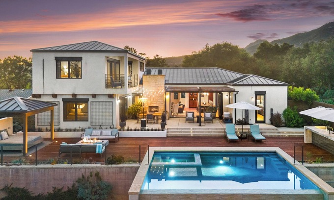 Cielito Villa | Luxurious 3BR/3BA Retreat w/Pool, Fire Pit & Stunning Sunset Views