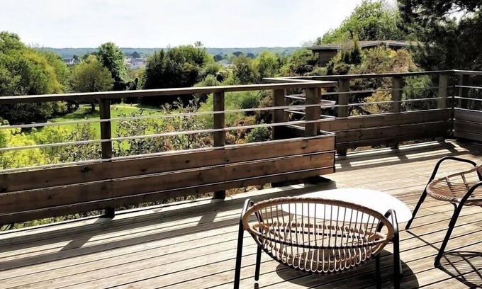 Pont-Aven Cabin | Luxurious lodge cabin with breathtaking views