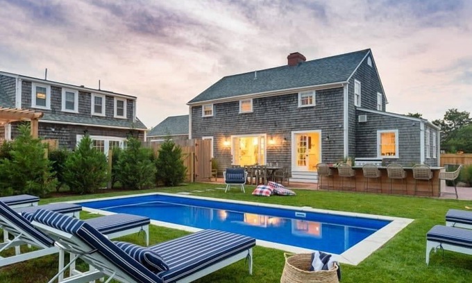 Nantucket House | Luxurious Nantucket Getaway | Heated Pool