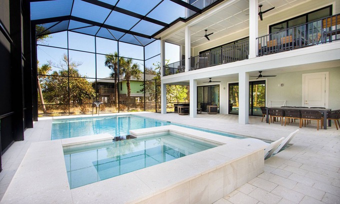 West Rocks House | Luxurious New Construction with Gulf Views on Sanibel - Seaclusion