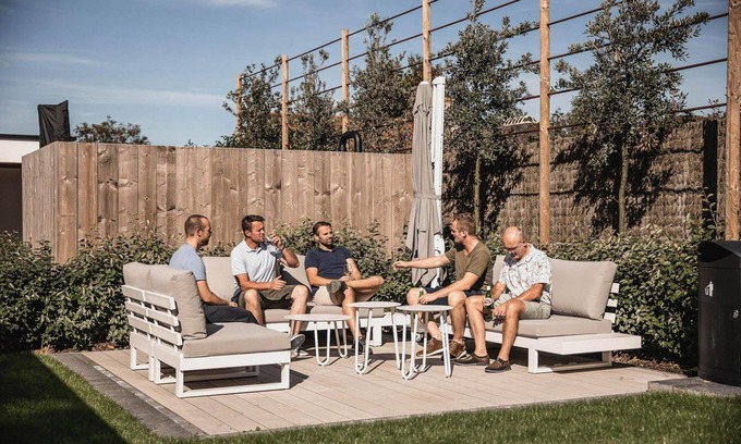 Jabbeke House | Luxury 16-person wellness villa with sauna, jacuzzi, jeu de boules court and outdoor kitchen