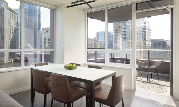 Belltown Hotel | Luxury 2-BR ADA Suite w/Pools, Gym, Gourmet Kitchen & Prime Seattle Location!