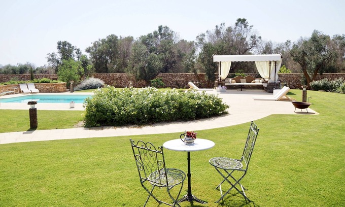 Province of Lecce Villa | Luxury 4 bedroom villa in Salento 5min from beaches, 12x5m pool,patio,garden,bbq