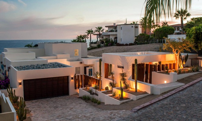 Los Cabos Villa | Luxury 8BR Beachfront Casa Alcini w/WiFi, Central A/C, Pool, Fire Pit + More!