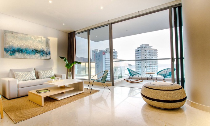 Santa Marta Apartment | LUXURY APARTMENT 2 BEDROOMS FOR 4 PEOPLE OCEAN FRONT